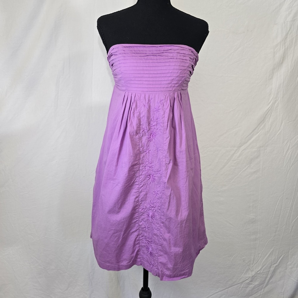 Red Camel Strapless‎ Dress Size 5 Y2K Lined